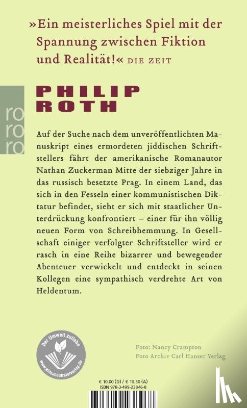 Roth, Philip - Die Prager Orgie