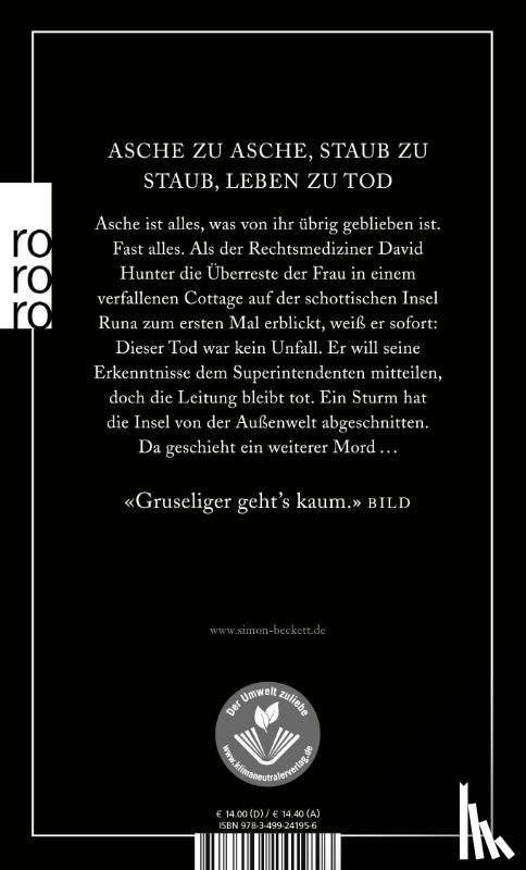Beckett, Simon - Kalte Asche