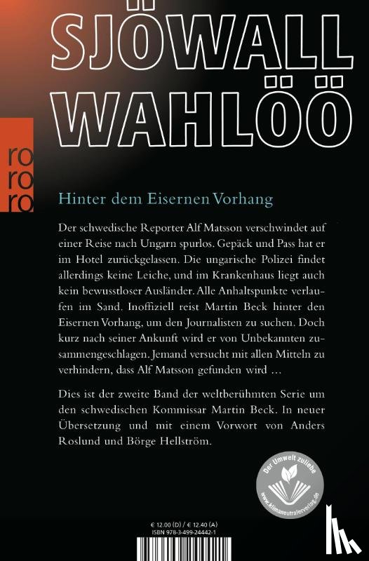 Wahlöö, Per, Sjöwall, Maj - Der Mann, der sich in Luft auflöste