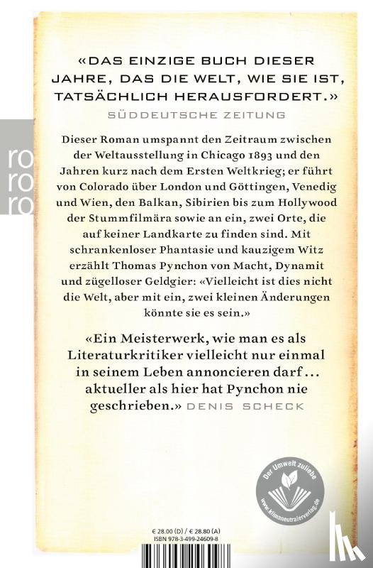 Pynchon, Thomas - Gegen den Tag