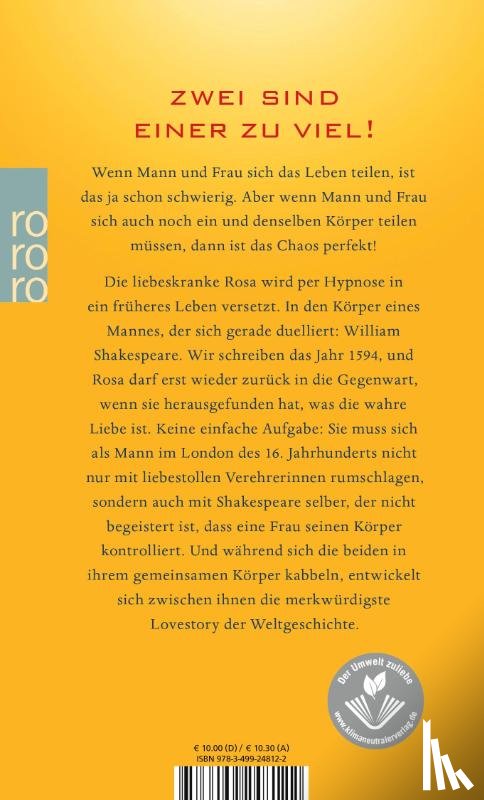 Safier, David - Plötzlich Shakespeare