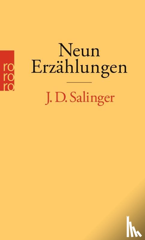 Salinger, J. D. - Neun Erzählungen