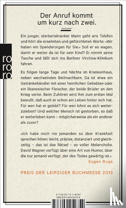 Wagner, David - Leben