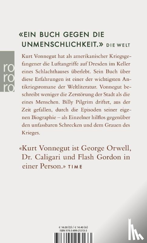 Vonnegut, Kurt - Schlachthof 5 oder Der Kinderkreuzzug