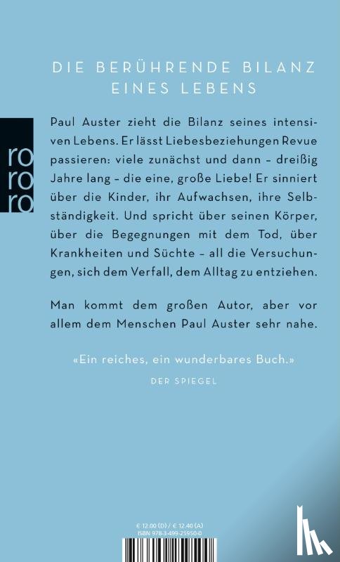 Auster, Paul - Winterjournal