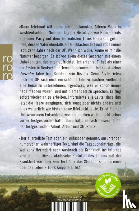 Herrndorf, Wolfgang - Arbeit und Struktur
