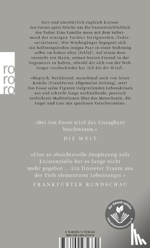 Fosse, Jon - Ich bin der Wind