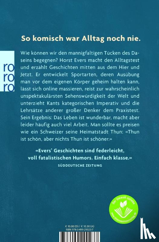 Evers, Horst - Der kategorische Imperativ ist keine Stellung beim Sex