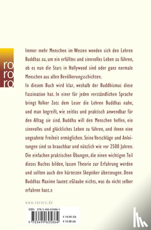 Zotz, Volker - Mit Buddha das Leben meistern