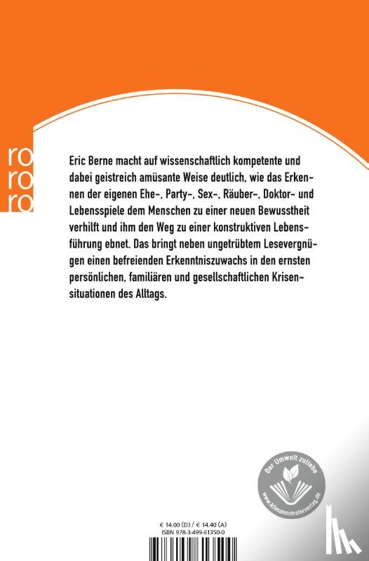 Berne, Eric - Spiele der Erwachsenen