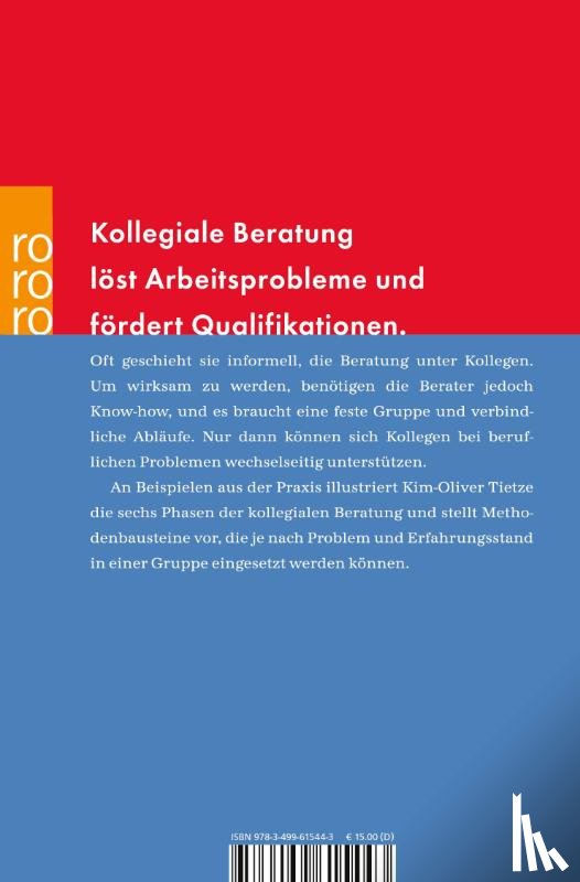 Tietze, Kim-Oliver - Kollegiale Beratung