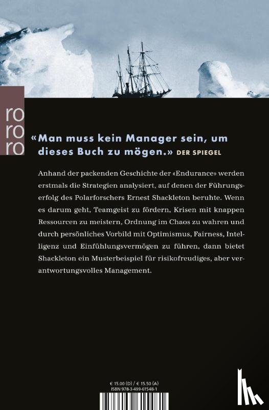 Capparell, Stephanie, Morrell, Margot - Shackletons Führungskunst