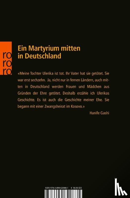 Gashi, Hanife - Mein Schmerz trägt deinen Namen