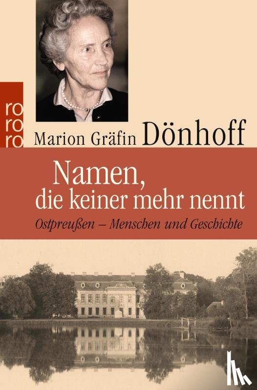 Dönhoff, Marion Gräfin - Namen, die keiner mehr nennt