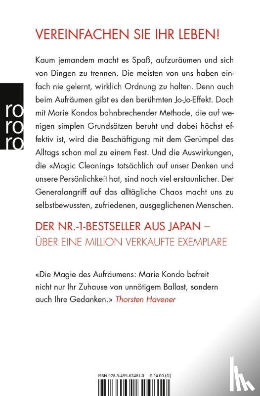 Kondo, Marie - Magic Cleaning 1: Wie richtiges Aufräumen Ihr Leben verändert
