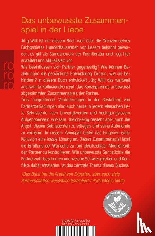 Willi, Jürg - Die Zweierbeziehung