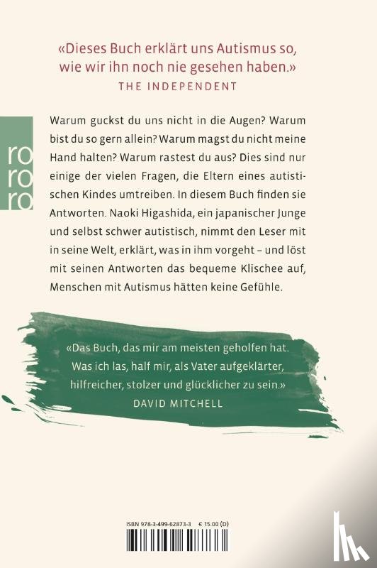 Higashida, Naoki - Warum ich euch nicht in die Augen schauen kann