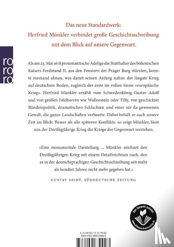 Münkler, Herfried - Der Dreißigjährige Krieg