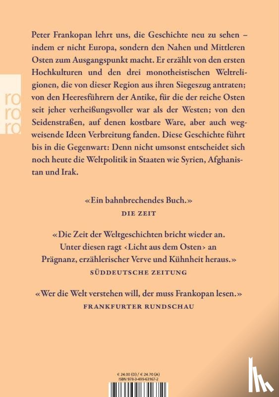 Frankopan, Peter - Licht aus dem Osten
