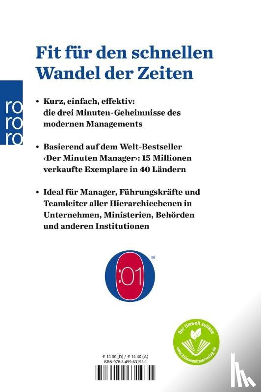 Blanchard, Kenneth, Johnson, Spencer - Der neue Minuten Manager