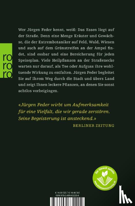 Feder, Jürgen - Feders kleine Kräuterkunde