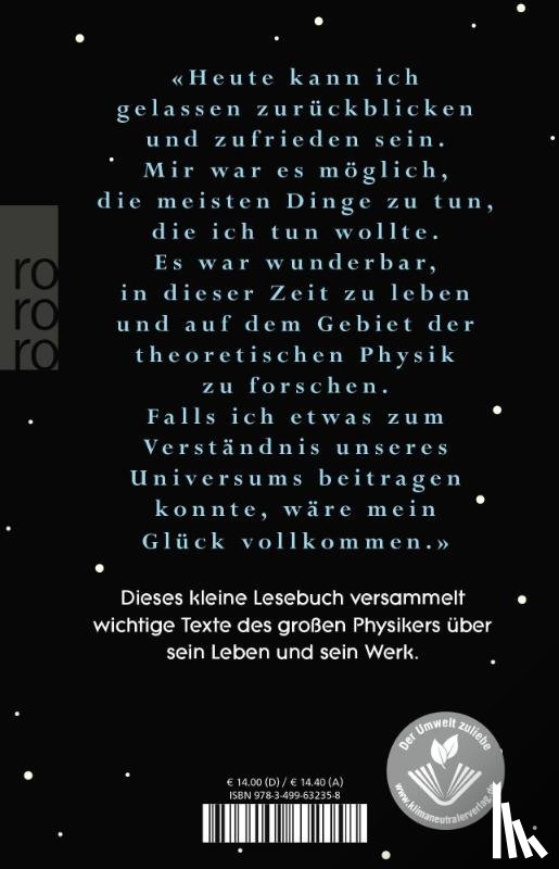 Hawking, Stephen - «Eine wunderbare Zeit zu leben»
