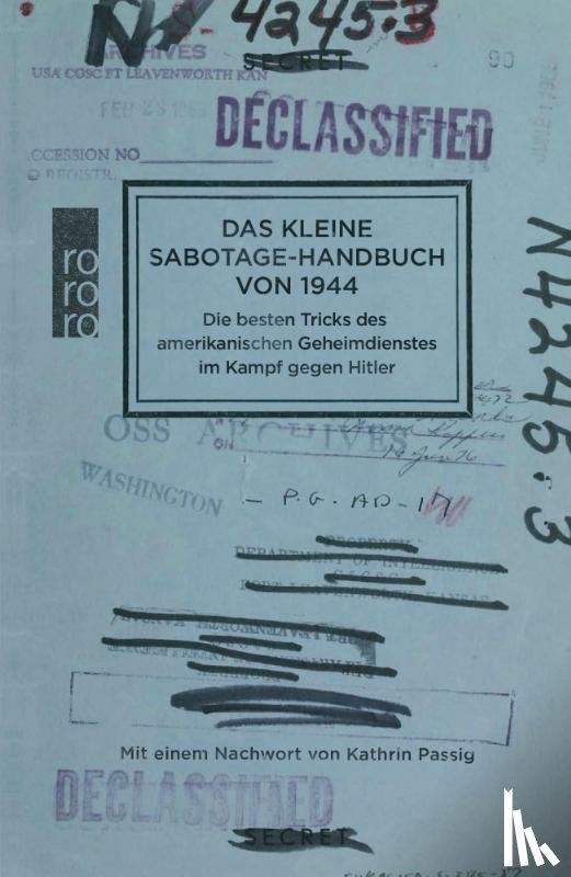 US Office of Strategic Services - Das kleine Sabotage-Handbuch von 1944