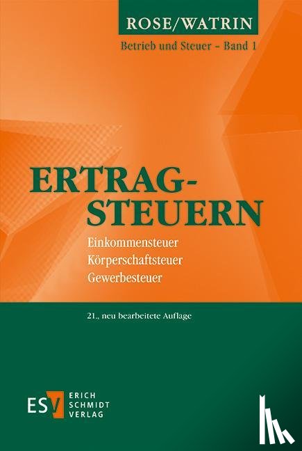 Watrin, Christoph - Ertragsteuern