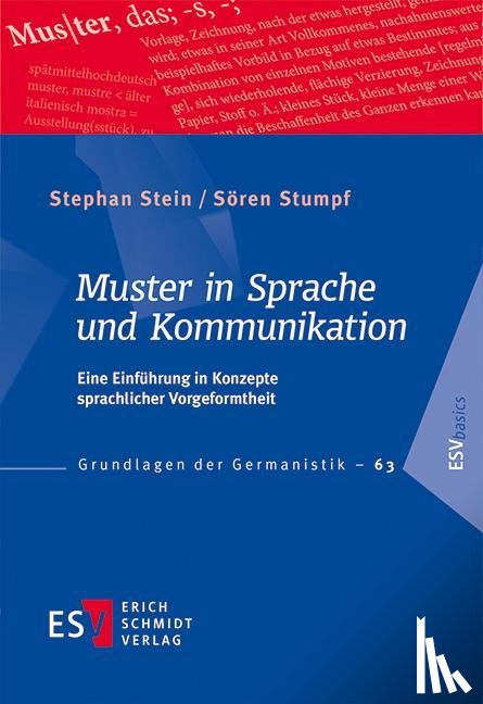 Stein, Stephan, Stumpf, Sören - Muster in Sprache und Kommunikation