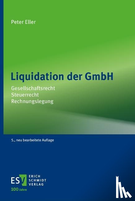 Eller, Peter - Liquidation der GmbH