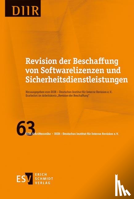  - Revision der Beschaffung von Softwarelizenzen und Sicherheitsdienstleistungen