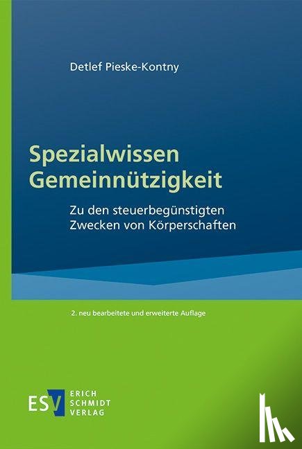 Pieske-Kontny, Detlef - Spezialwissen Gemeinnützigkeit