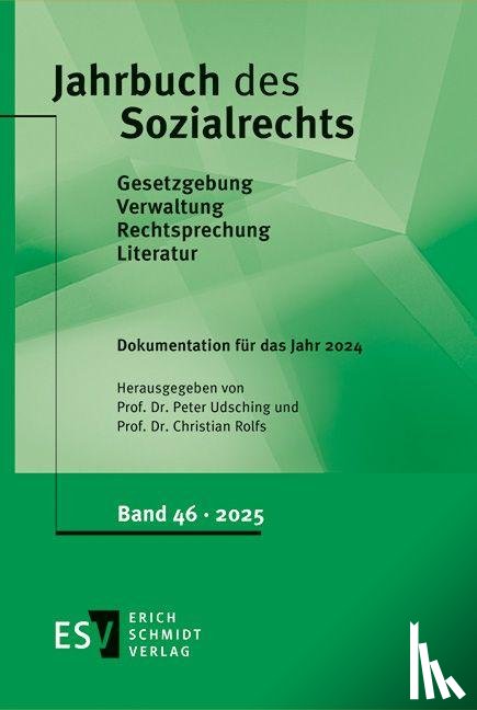  - Jahrbuch des Sozialrechts (der Gegenwart). Gesetzgebung - Verwaltung... / Jahrbuch des Sozialrechts - - Dokumentation für das Jahr 2024