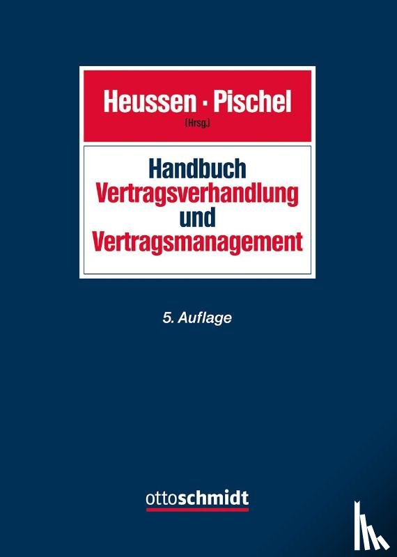  - Handbuch Vertragsverhandlung und Vertragsmanagement