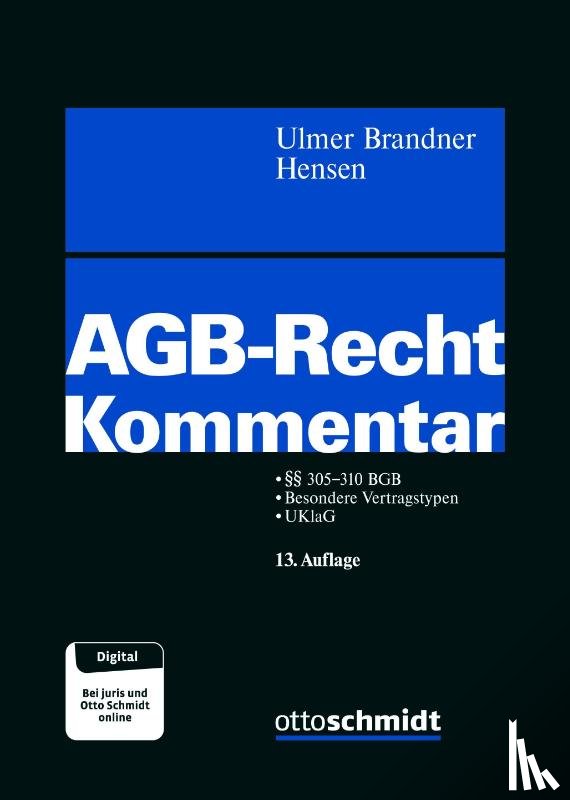 Ulmer/Brandner/Hensen - AGB-Recht