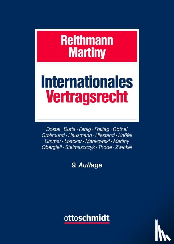  - Internationales Vertragsrecht