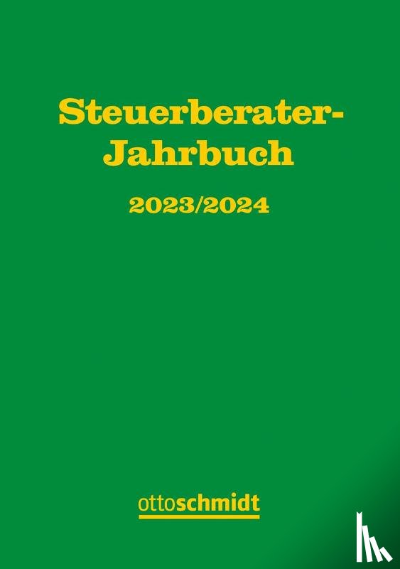  - Steuerberater-Jahrbuch 2023/2024