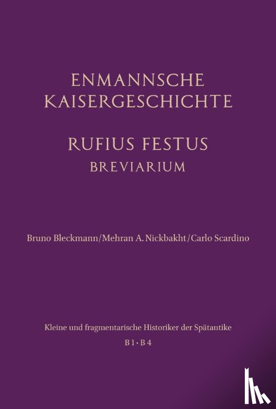  - Enmannsche Kaisergeschichte. Rufius Festus