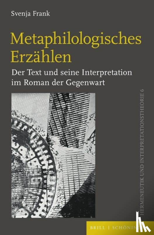 Frank, Svenja - Metaphilologisches Erzählen