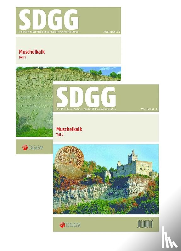  - Stratigraphie von Deutschland XIII Muschelkalk Teil I + II