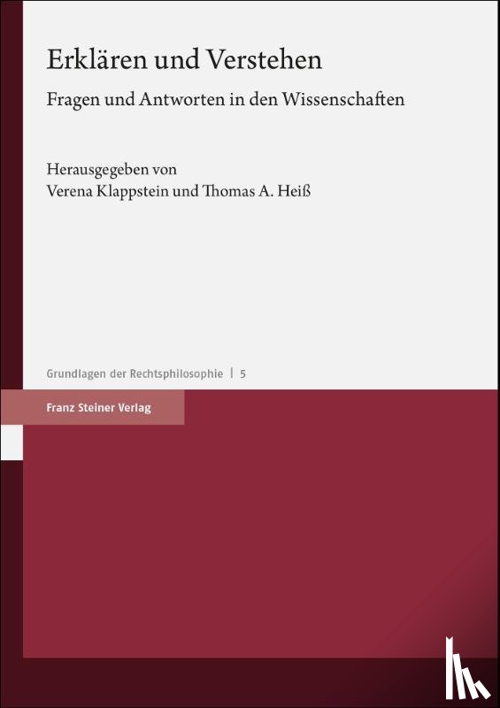  - Erklären und Verstehen
