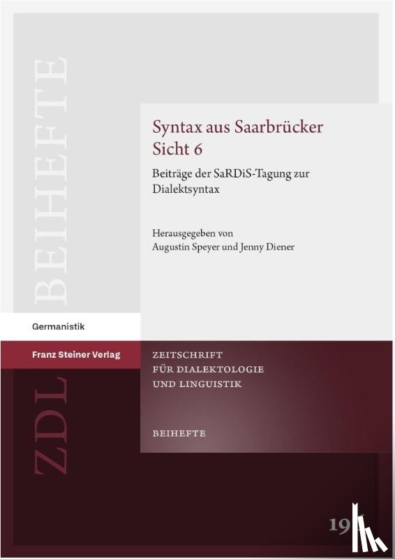  - Syntax aus Saarbrücker Sicht 6