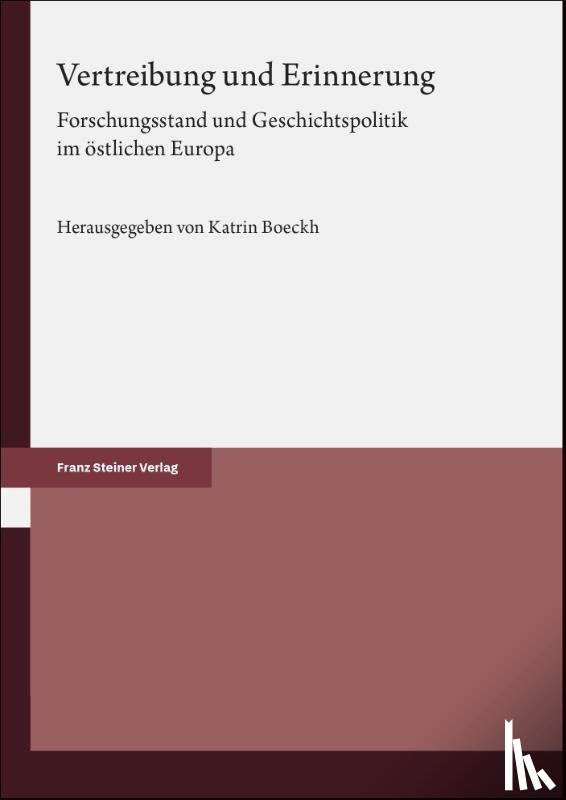  - Vertreibung und Erinnerung