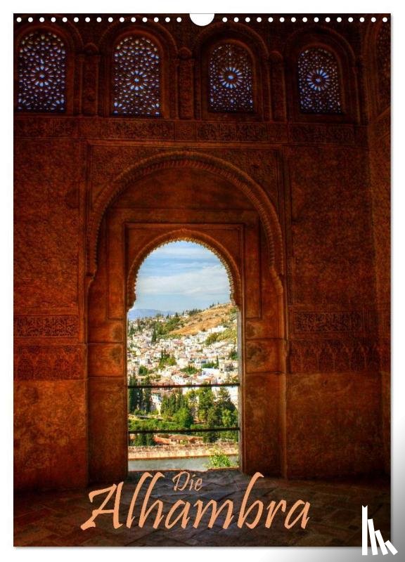 Weiß, Michael - Die Alhambra (Wandkalender 2026 DIN A3 hoch), CALVENDO Monatskalender