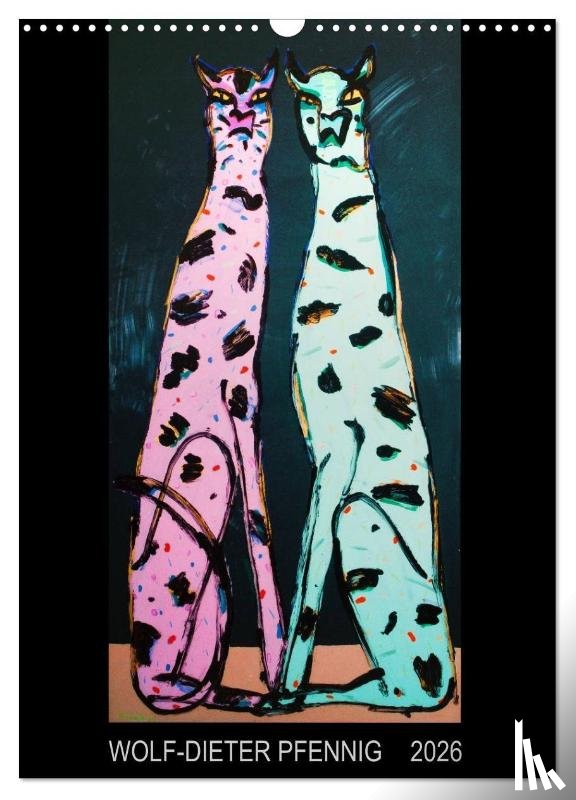Pfennig, Wolf-Dieter - Wolf-Dieter Pfennig Kalender (Wandkalender 2026 DIN A3 hoch), CALVENDO Monatskalender
