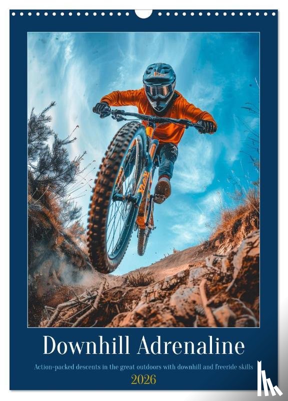 Waurick, Kerstin - Downhill Adrenaline (Wall Calendar 2026 DIN A3 portrait), CALVENDO 12 Month Wall Calendar