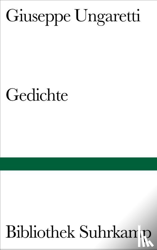 Ungaretti, Giuseppe - Gedichte