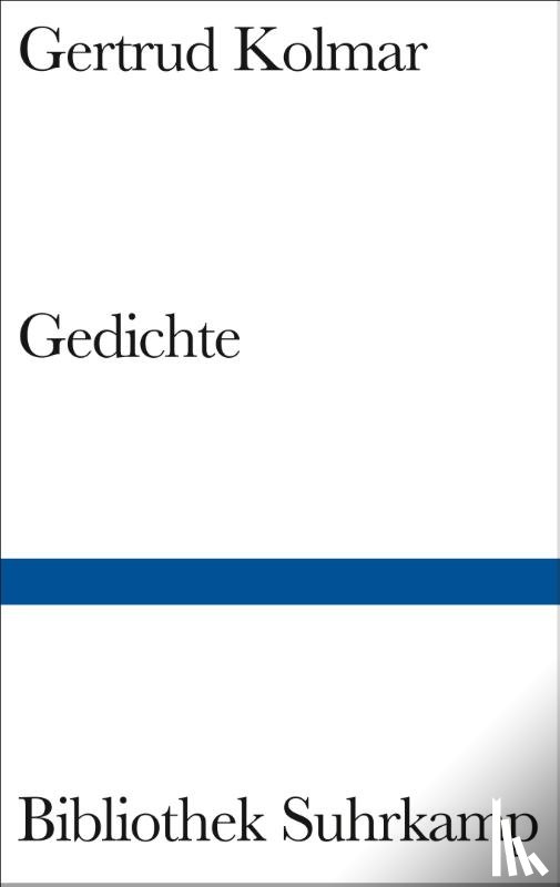 Kolmar, Gertrud - Gedichte