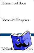 Bove, Emmanuel - Bécon-les-Bruyères
