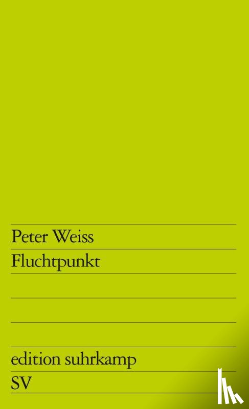 Weiss, Peter - Fluchtpunkt